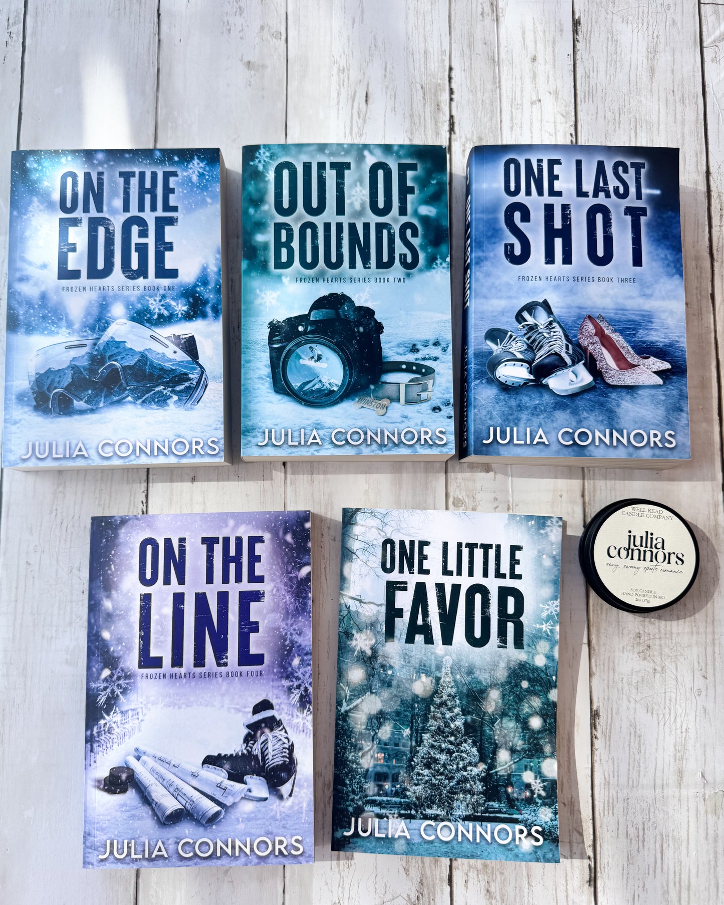 Frozen Hearts Series Bundle with Swag