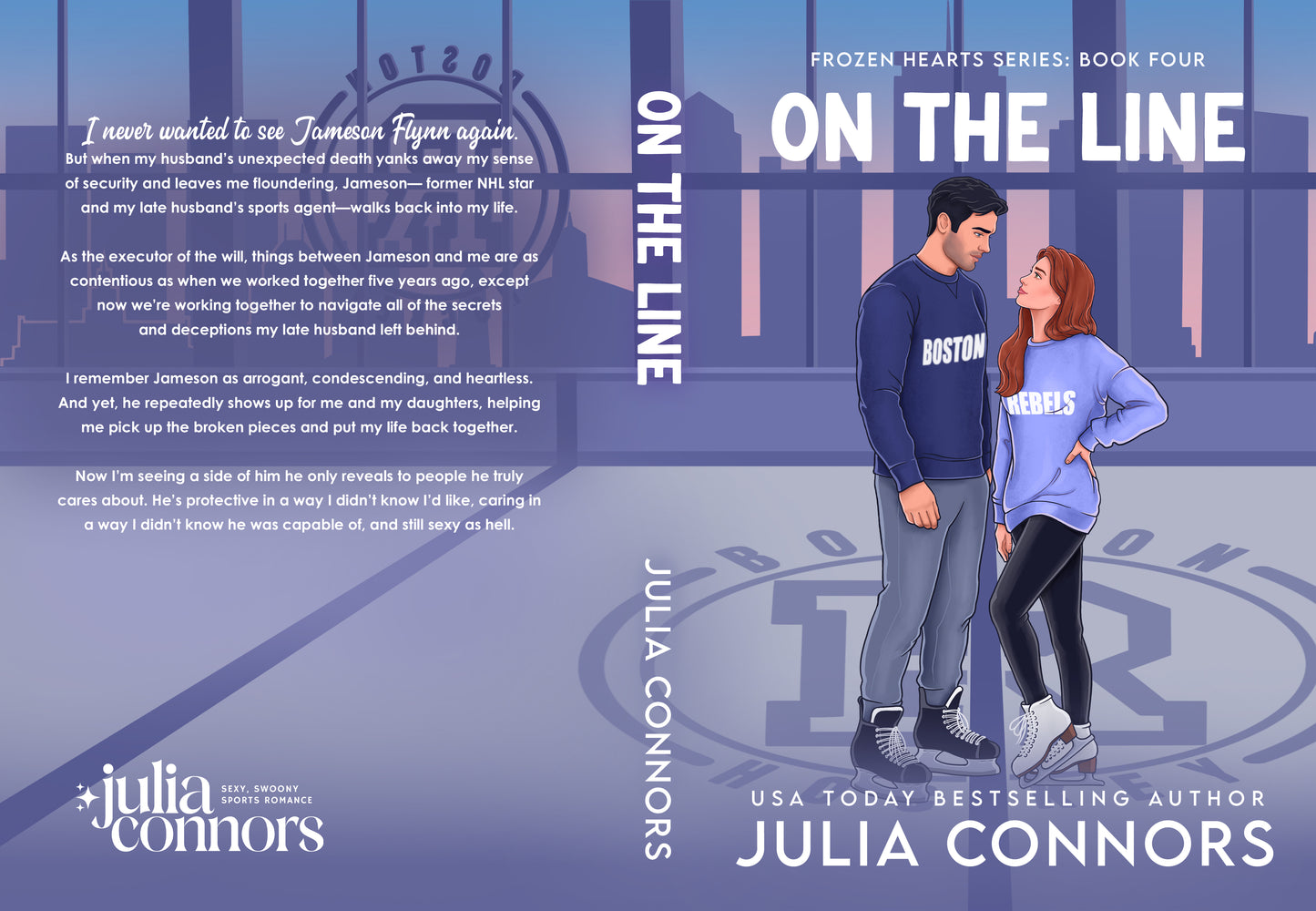 On the Line Book 4 Illustrated Cover