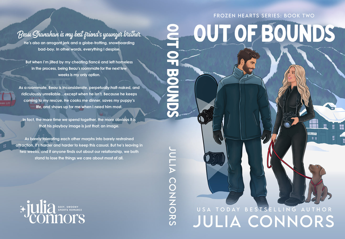 Out of Bounds Book 2 Illustrated Cover