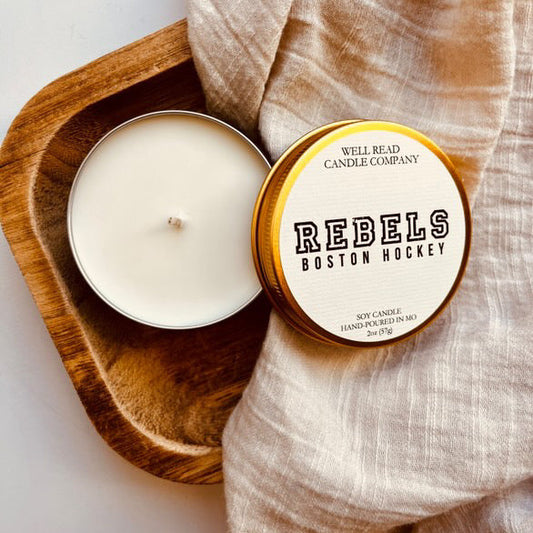 Boston Rebels Candle - Damaged