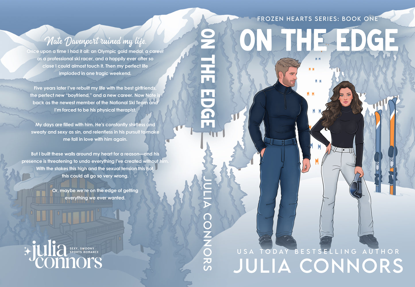 On the Edge Book 1 Illustrated Cover